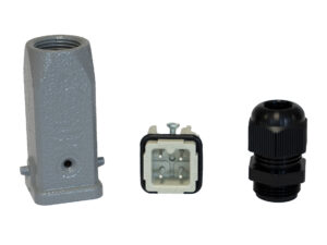 Prise coupe thermostat mâle.