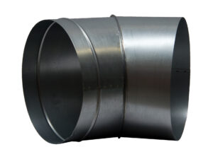 Courbe de gaine - Ø500, 45°, Aluminium